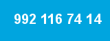 992 116 74 14